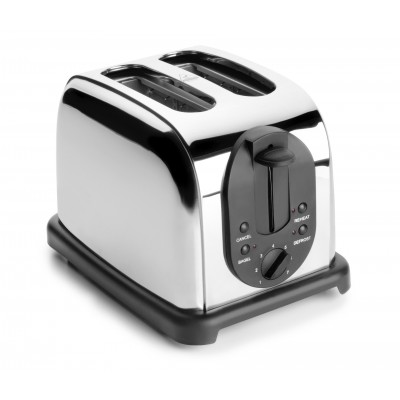 Tostador 2 ranuras inox 850-1000W. Lacor 69062