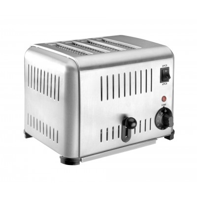 Tostadora buffet inox 4 ranuras 1800 W. Lacor 69294