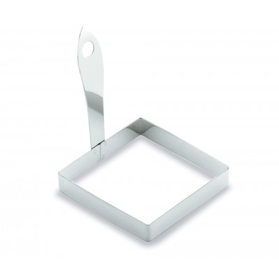 Molde huevo-sandwich cuadrado inox. Lacor 68006
