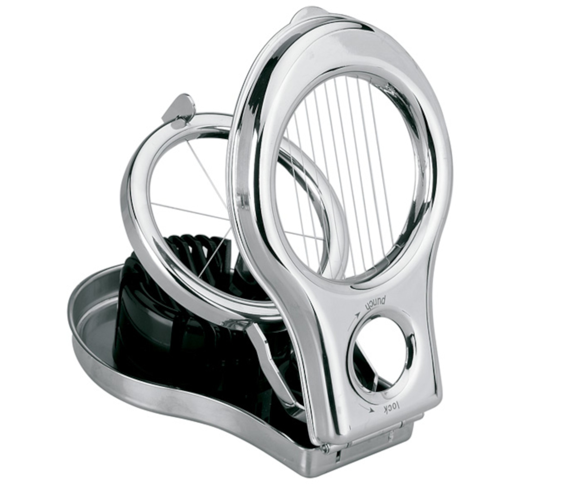 Cortahuevos sectores+laminas inox. Lacor 68307