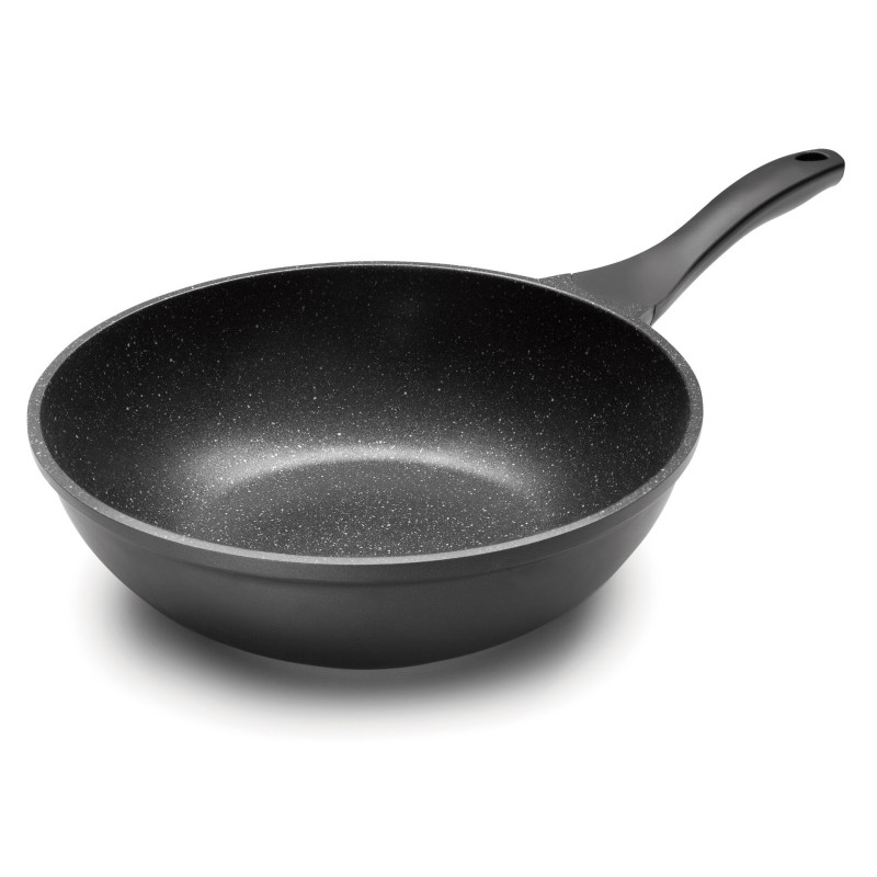 Wok alum. fund. eco-piedra 28 cm. Lacor 24138