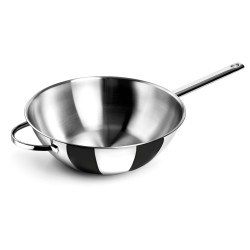 Wok fondo plano belly 30 cm.. Lacor 79830