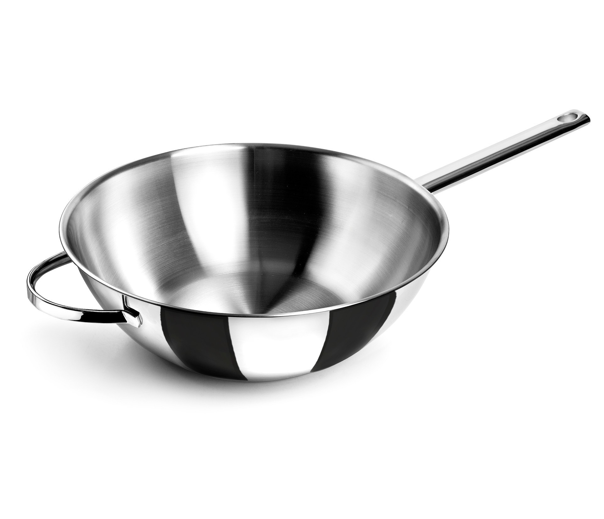 Wok fondo plano belly 30 cm.. Lacor 79830
