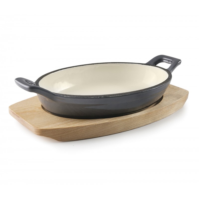 Cacerola oval magma grey 217X15 cm. Lacor 25840