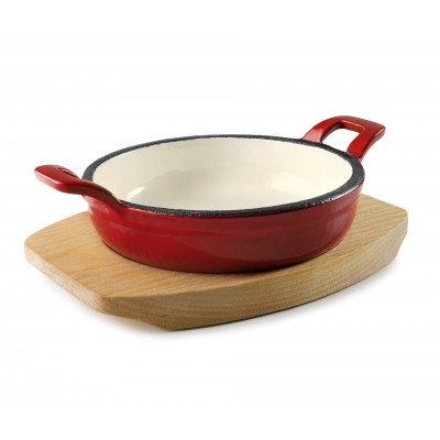 Cacerola redonda magma red D16 cm. Lacor 25858