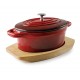 Cacerola redonda magma red d18cm. Lacor 25859