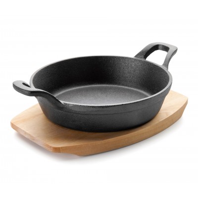 Cacerola hierro fundido magma D18 cm. Lacor 25873