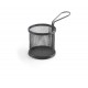 Cestillo redondo D9X8 cm black. Lacor 61150