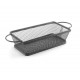 Cestillo rectangular 21x11x6cm black. Lacor 61154