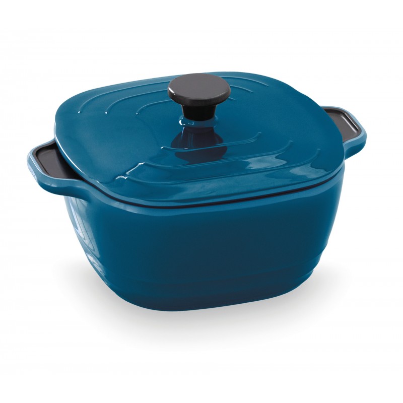 Mini cocotte serve blue. Lacor 63201