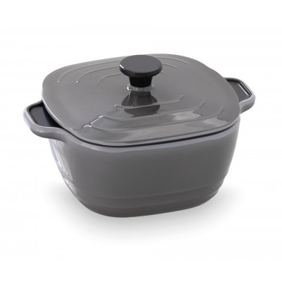 Mini cocotte serve grey. Lacor 63202