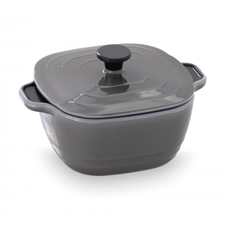 Mini cocotte serve grey. Lacor 63202