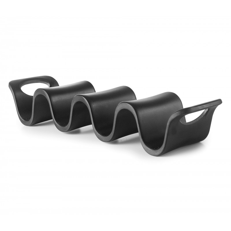 Soporte para 3-4 tacos melamina black. Lacor 63283