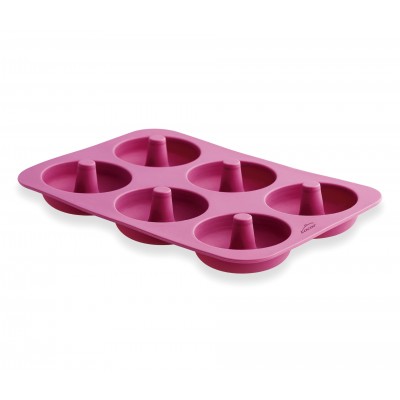 Set 2 moldes silicona donut. Lacor 68770