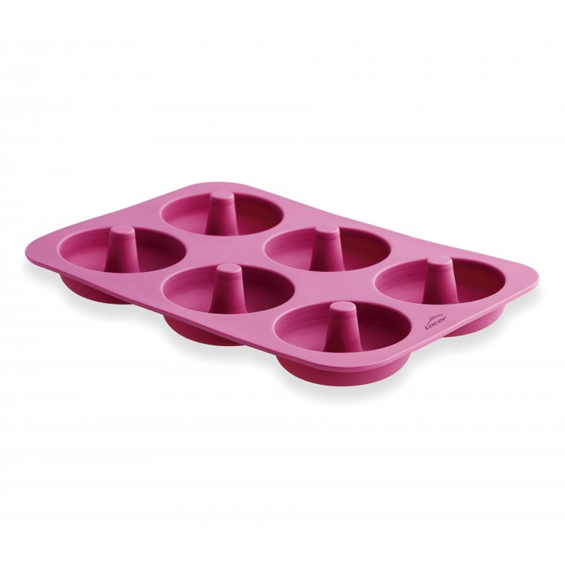 Set 2 moldes silicona donut. Lacor 68770