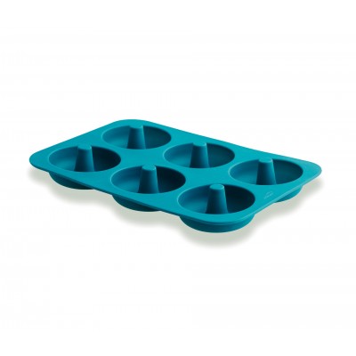 Set 2 moldes silicona donut. Lacor 68770
