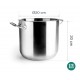 Olla sin tapa Ø20 cm gastro. Lacor 16120