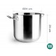 Olla sin tapa gastro. Lacor 16124