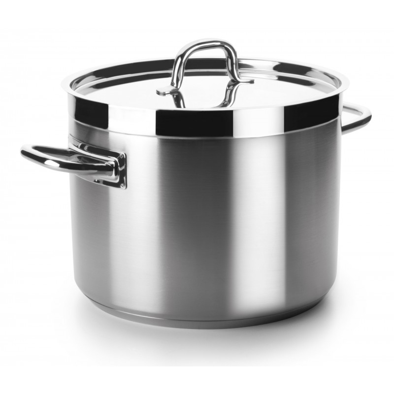 Olla baja con tapa D40 cm chef-luxe. Lacor 54139