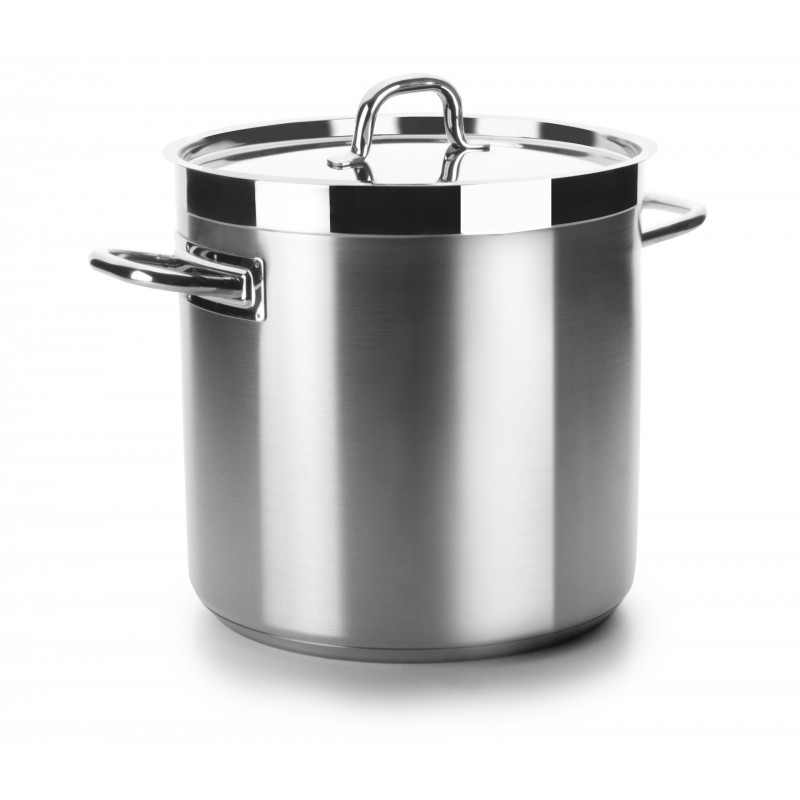 Olla recta con tapa D40 cm chef-luxe. Lacor 54140