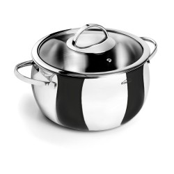 Olla con tapa belly 24 cm. Lacor 79124