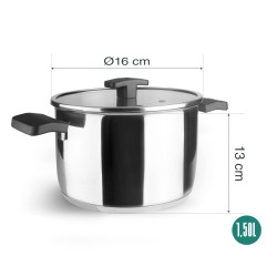 Olla rec16 caliza. Lacor 80116