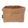 Panera papel lavable marrón 20X20X33 cm. Lacor 63479