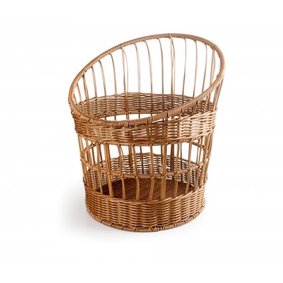 Cesta para baguette 38x42cm castaño. Lacor 63493