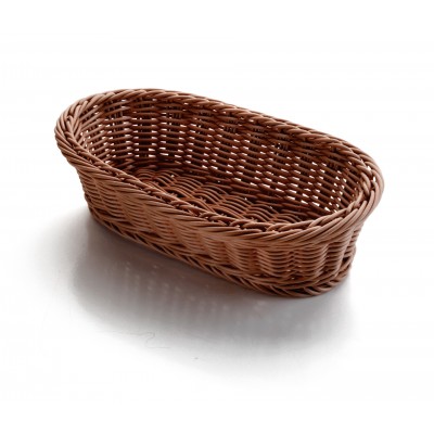 Cesta DE pan oval marron 28X16X8. Lacor 63882