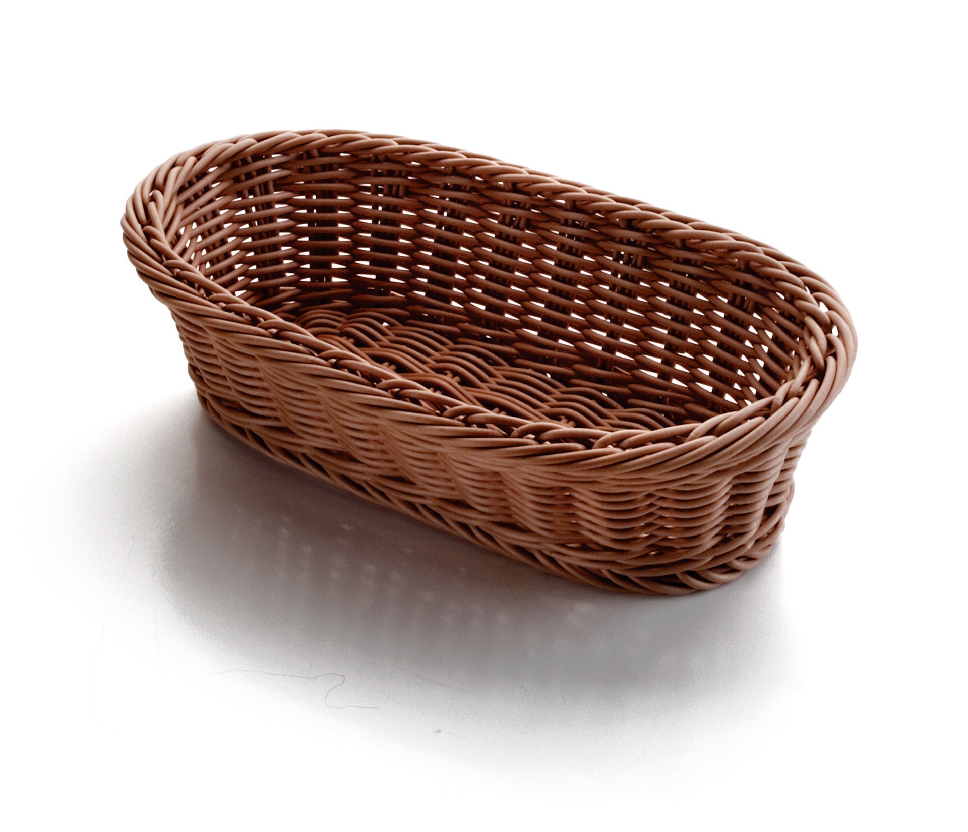 Cesta DE pan oval marron 28X16X8. Lacor 63882