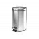 Papelera inox cpedal Y cubo 20 ltos. Lacor 63319
