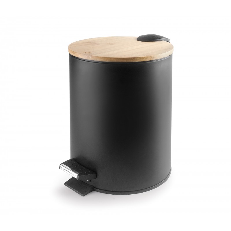 Papelera DE reciclaje 5L black. Lacor 63335