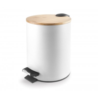 Papelera DE reciclaje 5L white. Lacor 63355