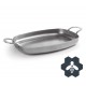 Plancha grill lisa ferrum 37 X 27 cm. Lacor 63642