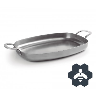 Plancha grill lisa ferrum 37 X 27 cm. Lacor 63642