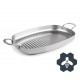 Plancha grill acanalada ferrum 37 X 27CM. Lacor 63644