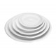 Plato redondo ondulado mel. D295X31 mm.. Lacor 62772