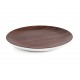 Plato redondo Ø20 cm wood. Lacor 63084