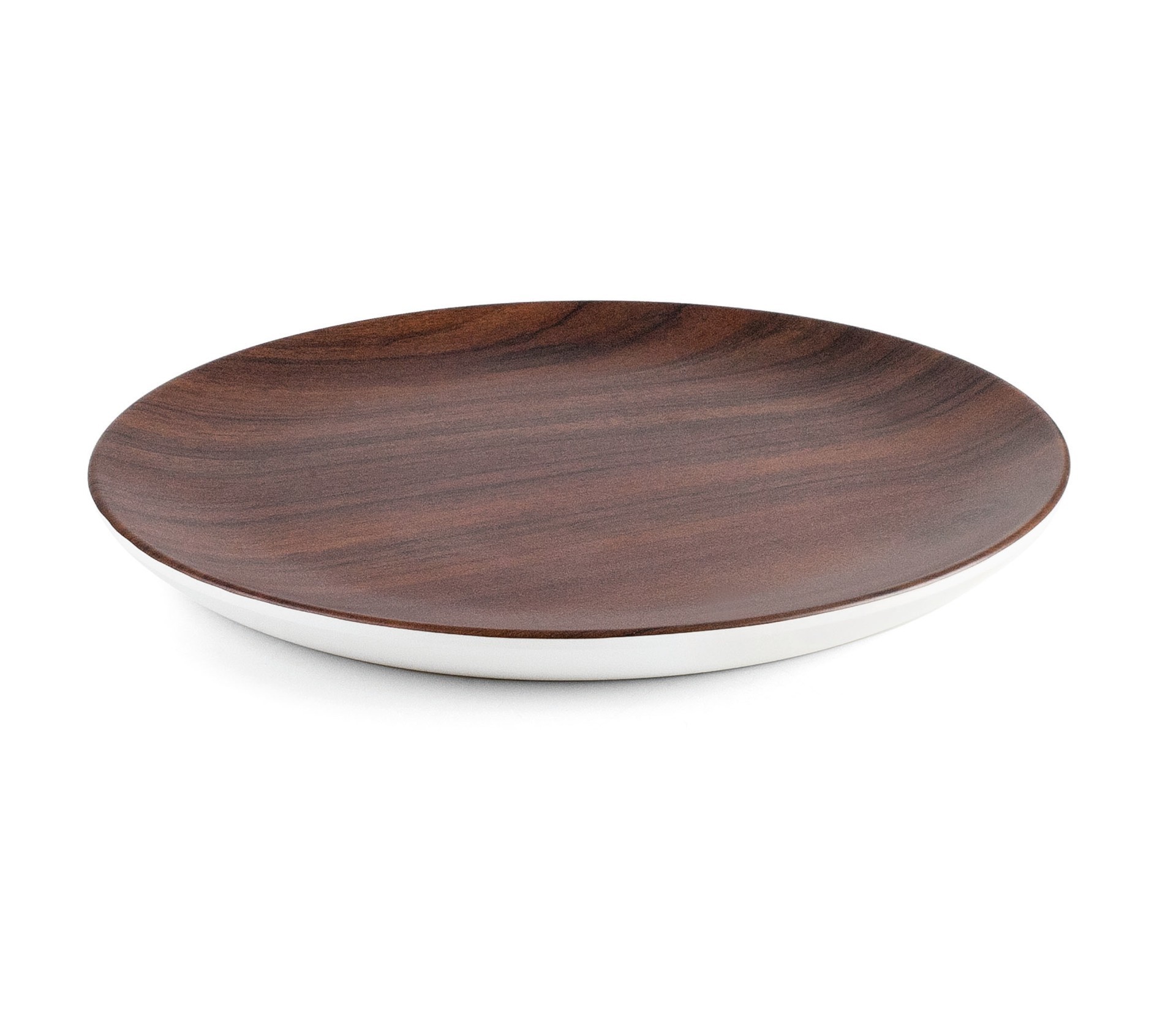 Plato redondo Ø26 cm wood. Lacor 63085