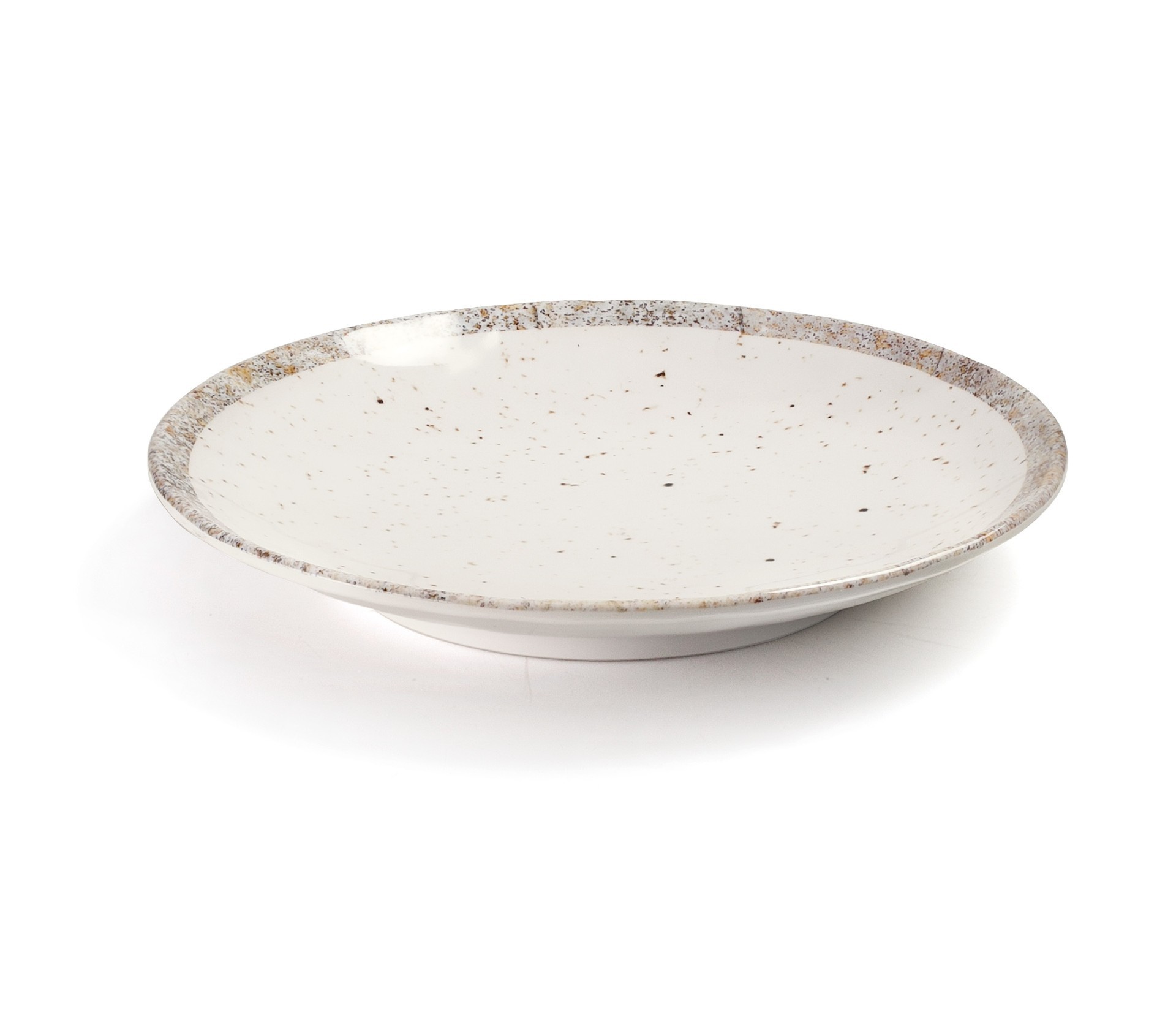 Plato redondo "earth" melam d215x32cm. Lacor 63843
