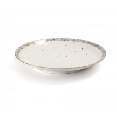 Plato redondo "earth" melam d256x37cm. Lacor 63845