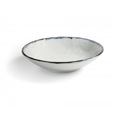 Fuente redonda "sea" melamina d24x55cm. Lacor 63951