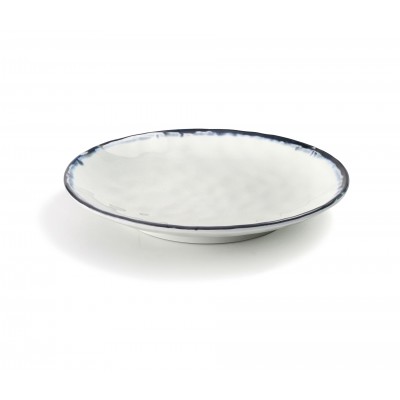 Plato redondo "sea" melamina d215x32cm. Lacor 63954