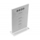 Porta menu metacrilato A4. Lacor 39407
