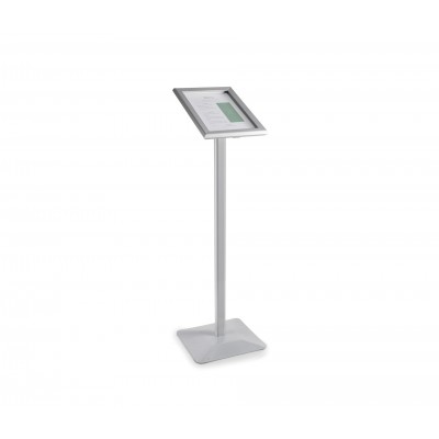 Atril porta menu aluminio A4. Lacor 39434