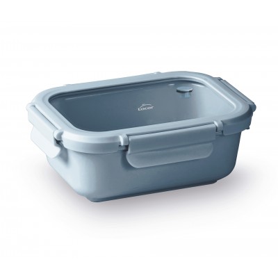 Recipiente rectangular ceram blue 650ML. Lacor 64641