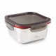 Recipiente cuadrado ecoinox 640ML. Lacor 64613