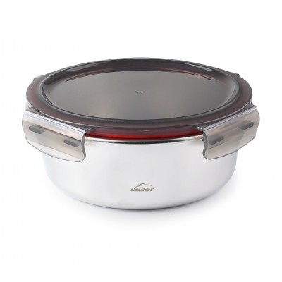 Recipiente redondo ecoinox 690ML. Lacor 64615