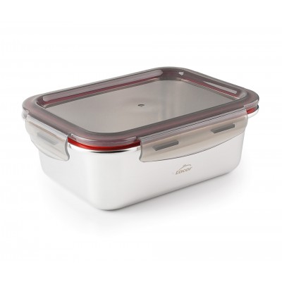 Recipiente rectangular ecoinox 480ML. Lacor 64618