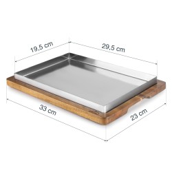 Llauna DE arroz 30x20x2 cm. Lacor 60830